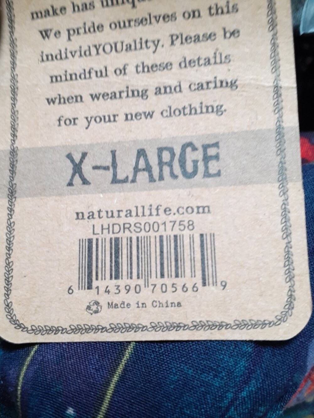 NWT Natural Life Halle Halter Dress in Blue Watercolor Floral Size XL - Picture 14 of 16